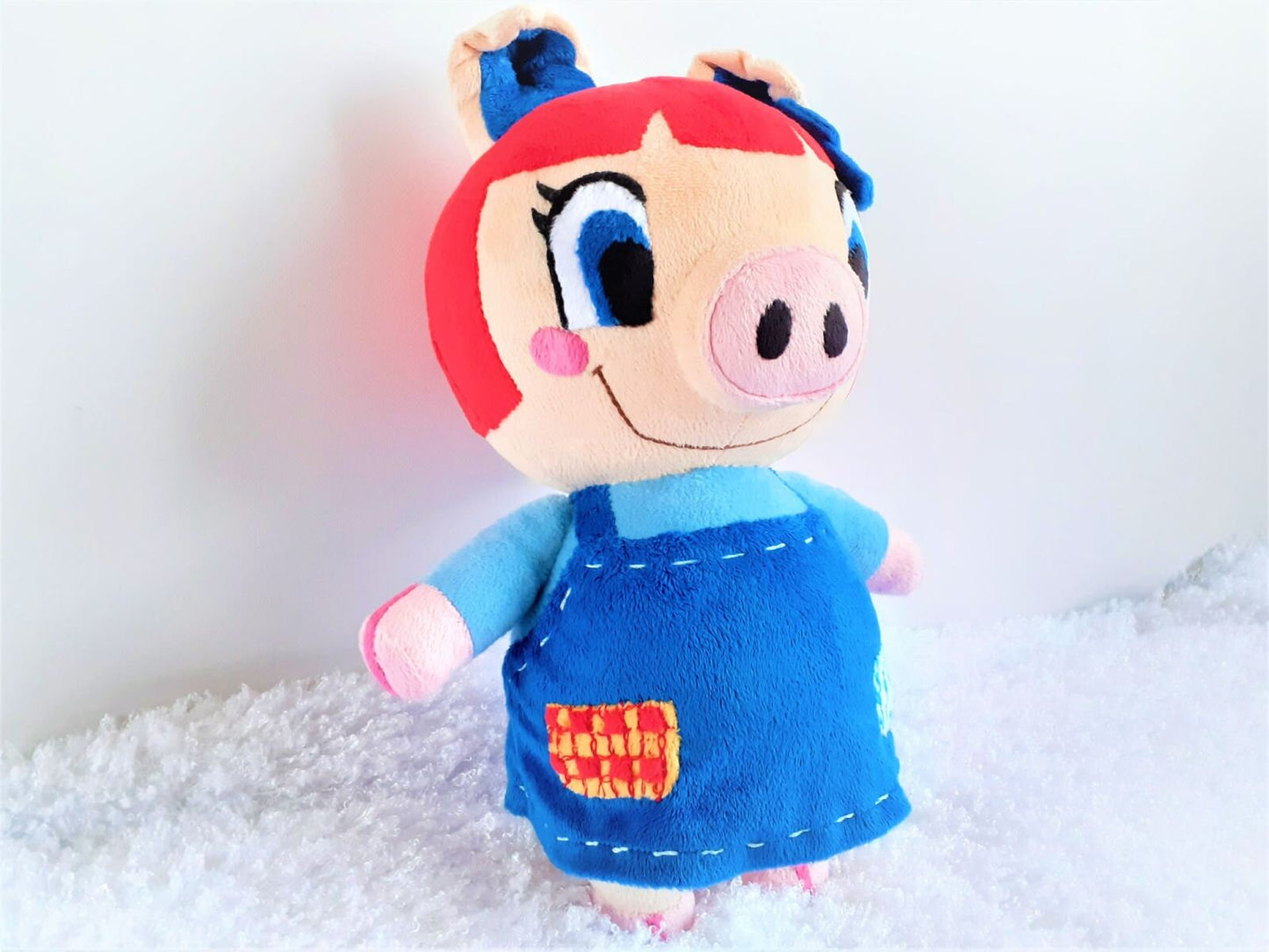 Peggy the pig plush Size is about 35 cm or 14 inches