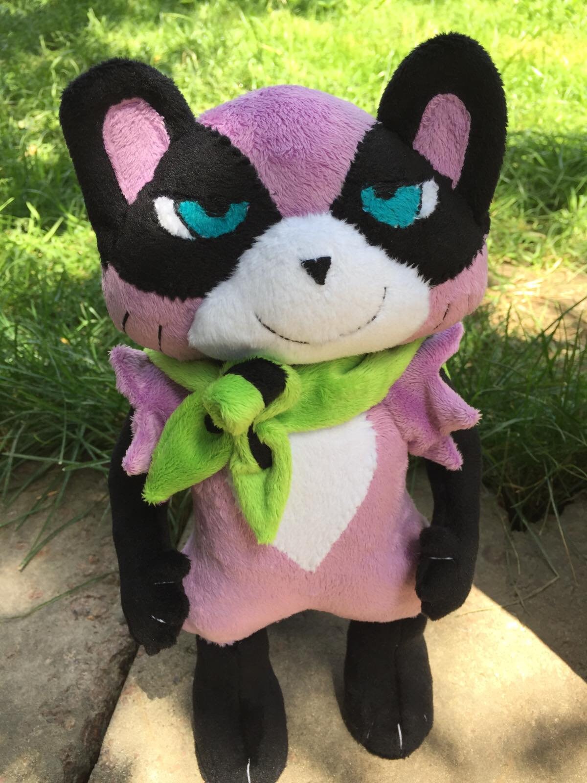 Custom Tanya Keys the tanuki plush