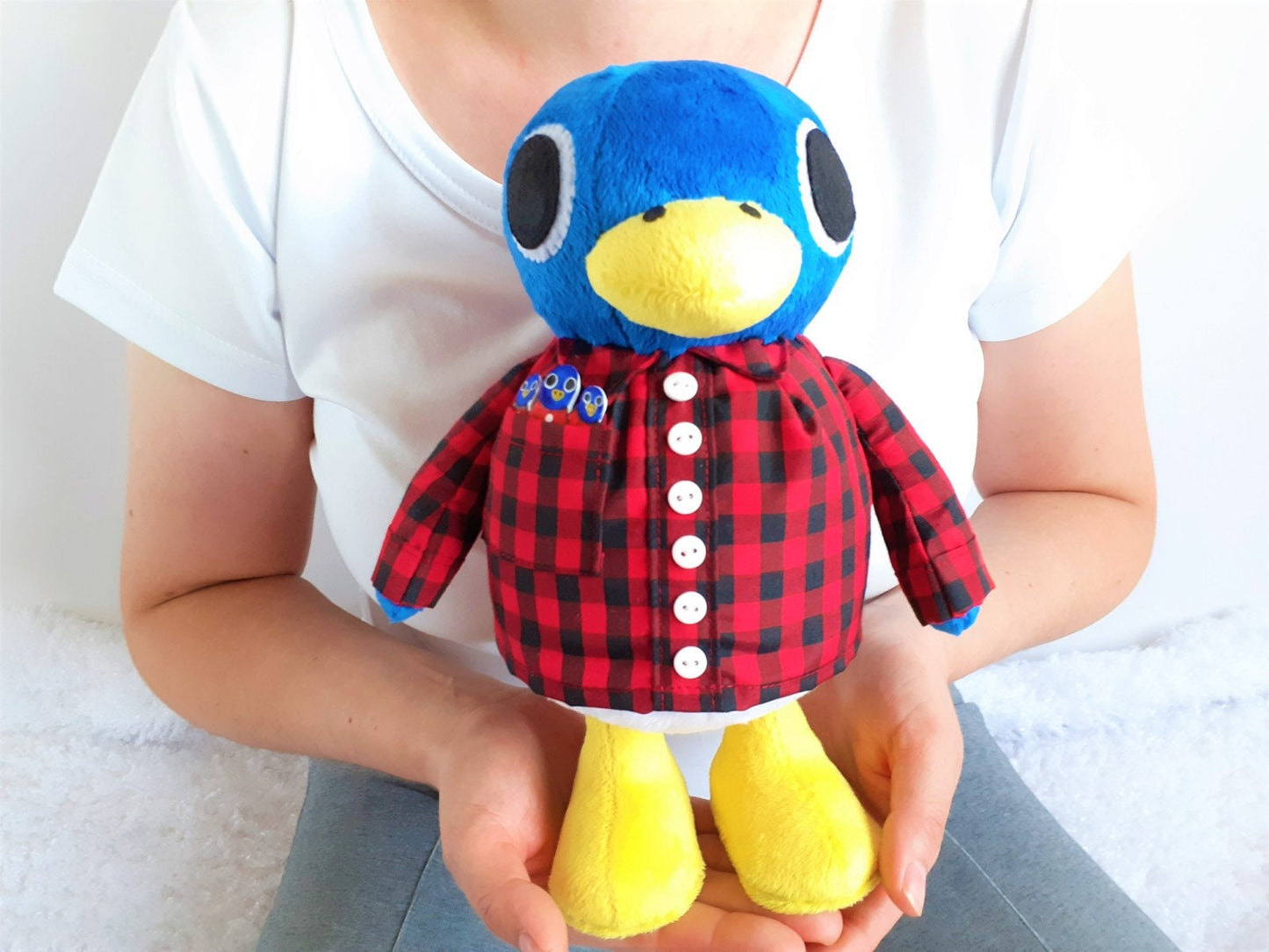 Roald the penguin plush