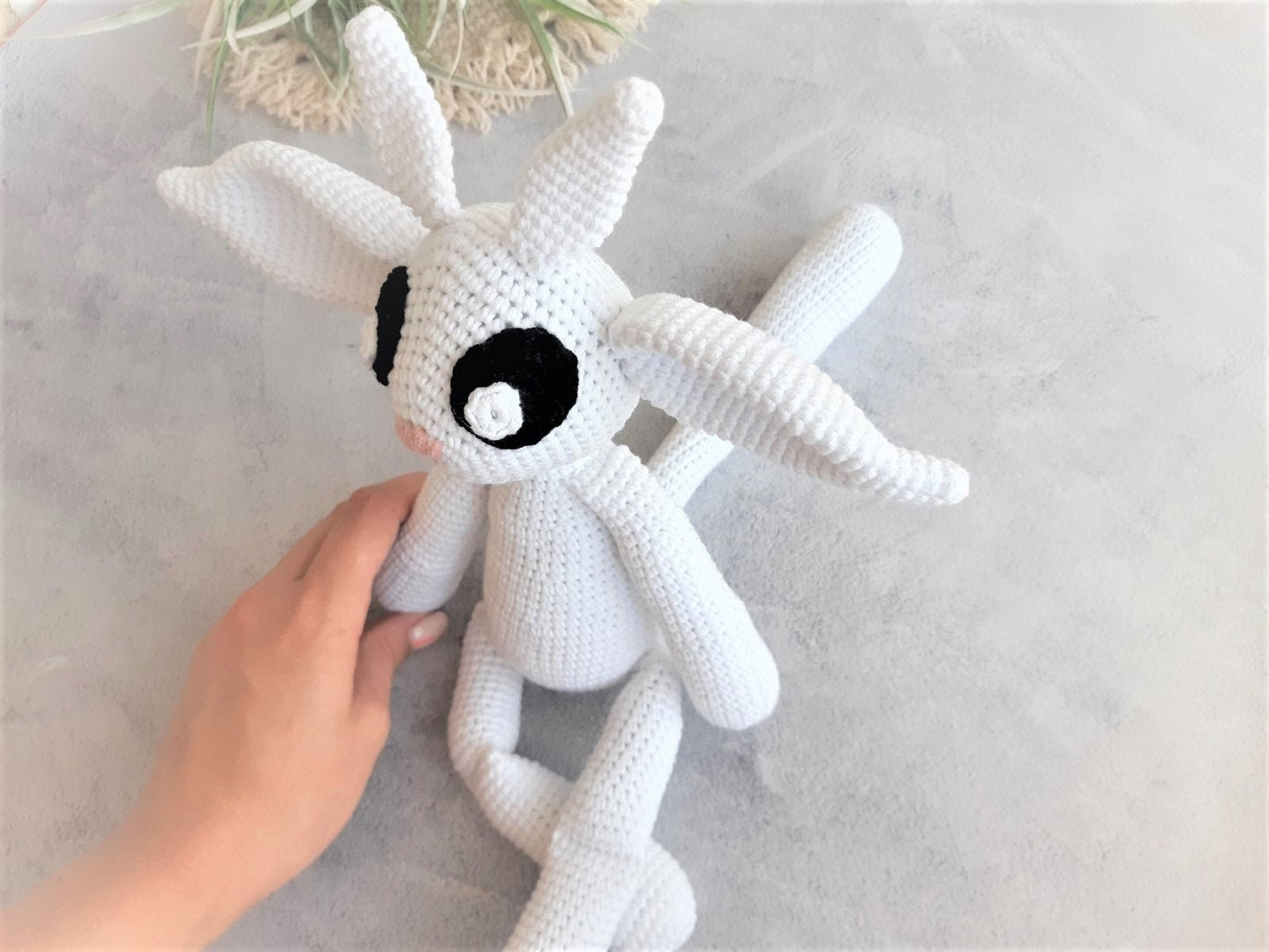 Custom handmade crochet Ori plush Ori and the blind forest toys