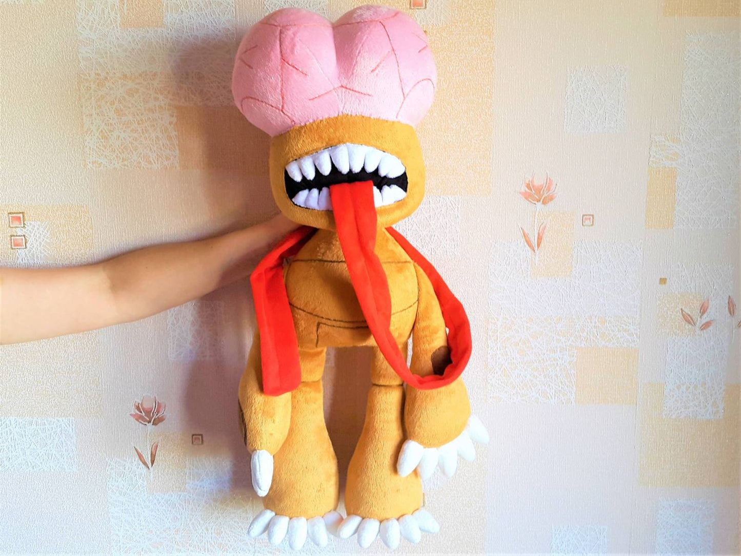 Licker plush Size is about 60 cm or 23 inches