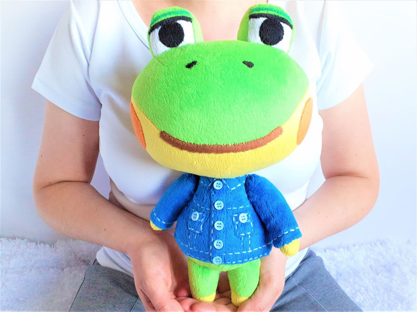 Henry the frog plush