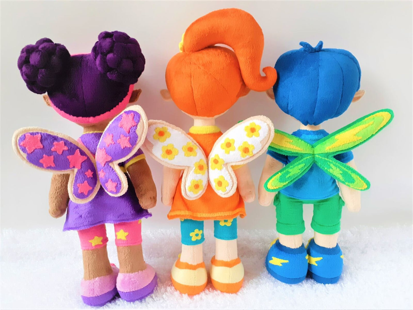 Handmade custom Butterbeans cafe plushies