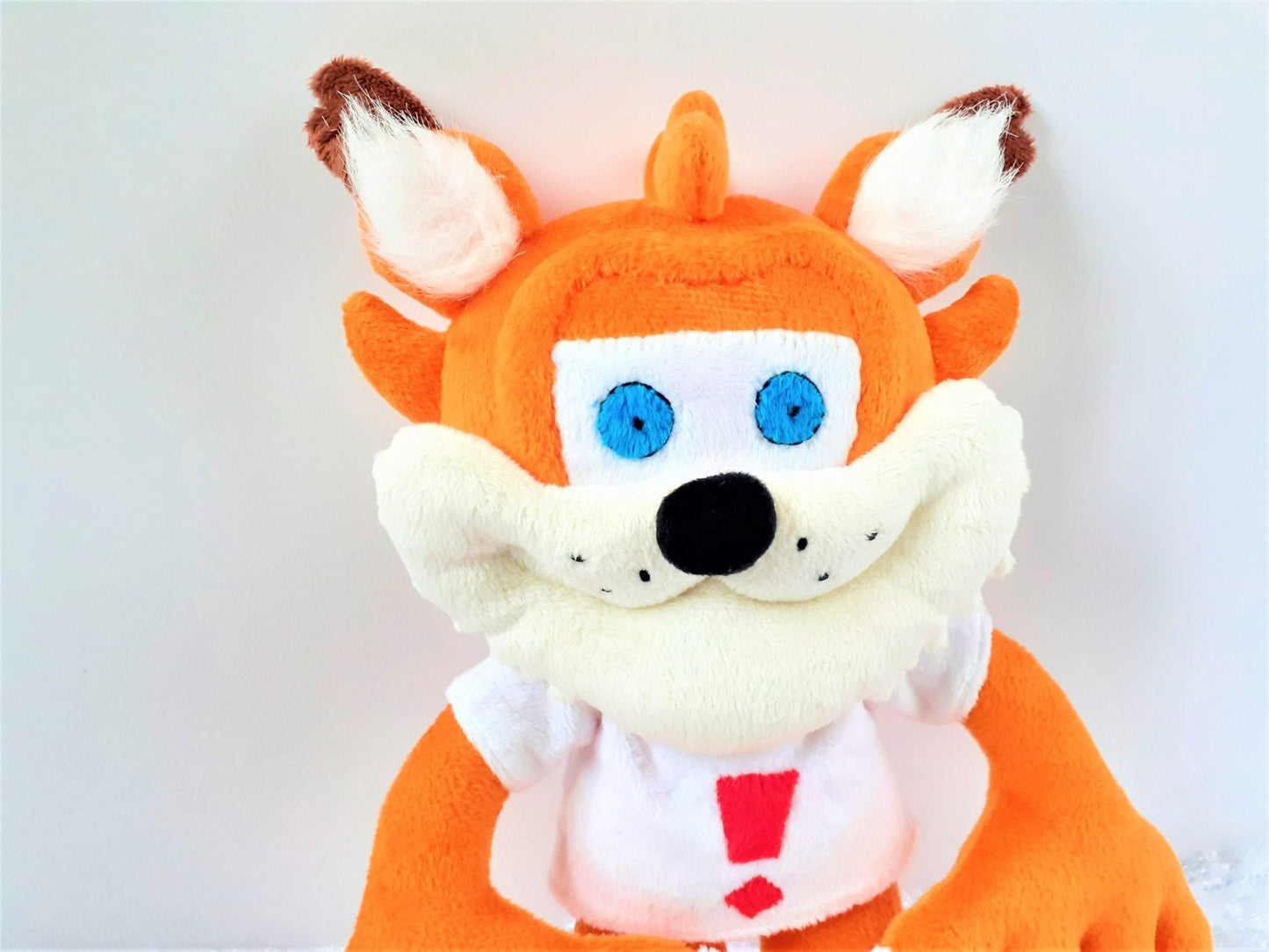 Handmade custom Bubsy plush