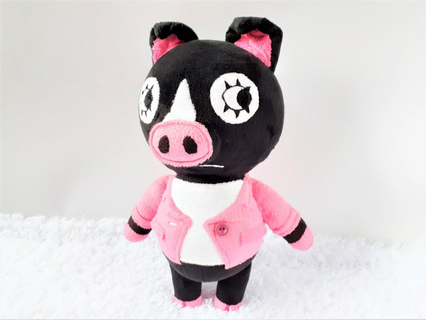 Handmade Agnes the pig Animal Crossing plush