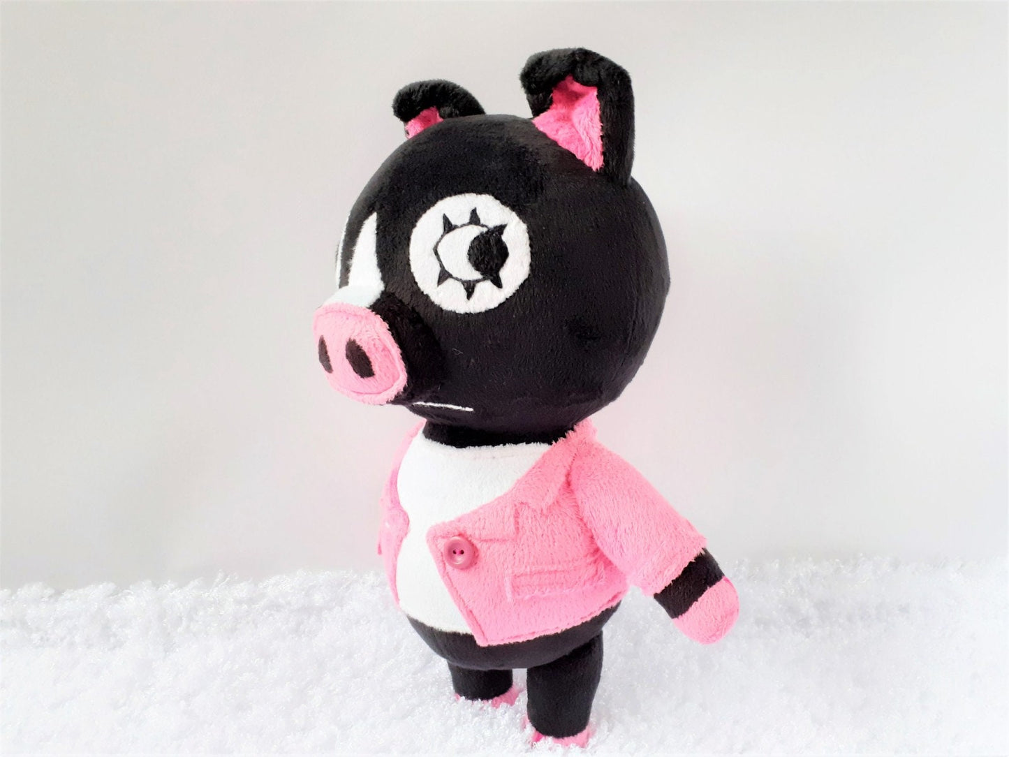 Handmade Agnes the pig Animal Crossing plush