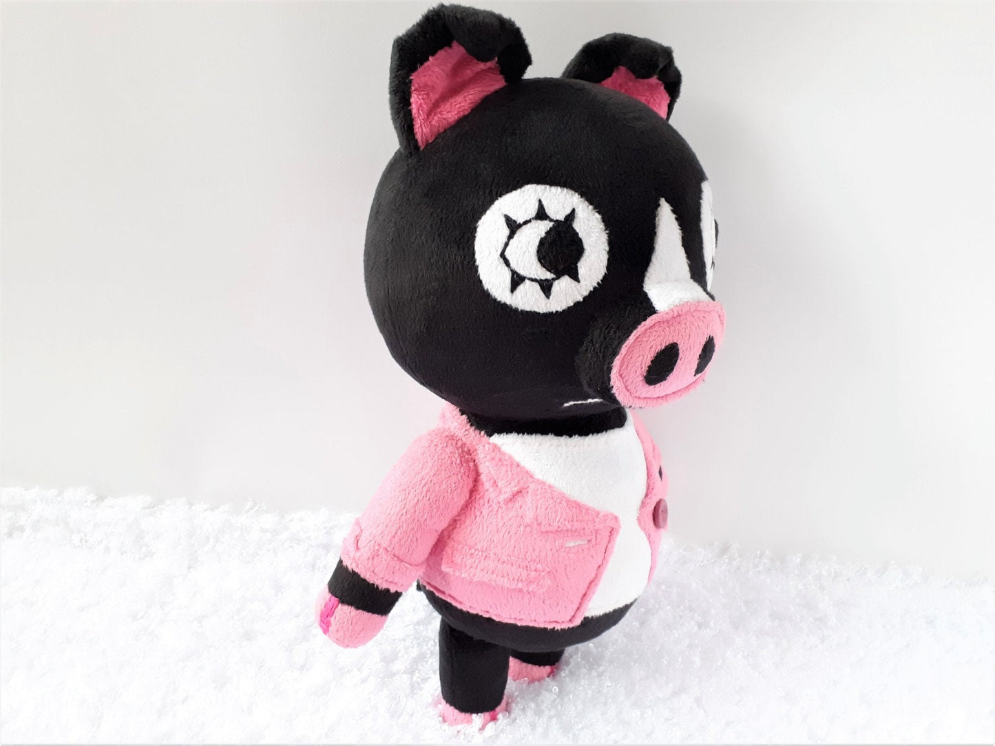 Handmade Agnes the pig Animal Crossing plush