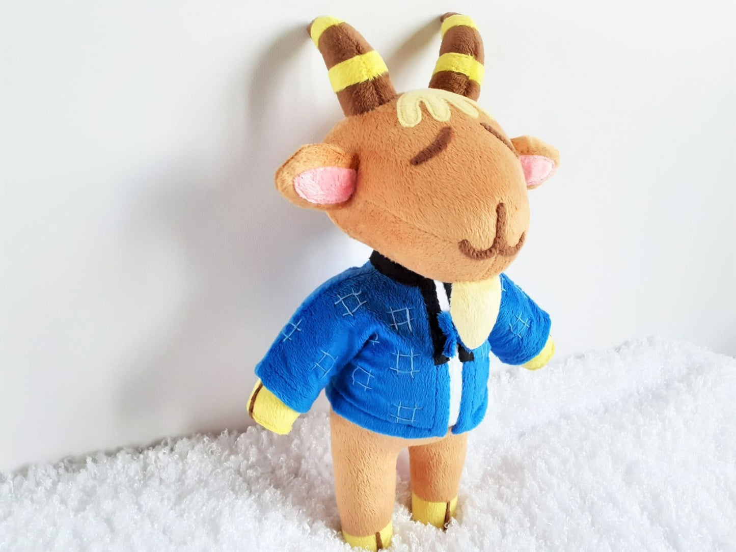 Handmade custom Billy the goat Animal crossing plush