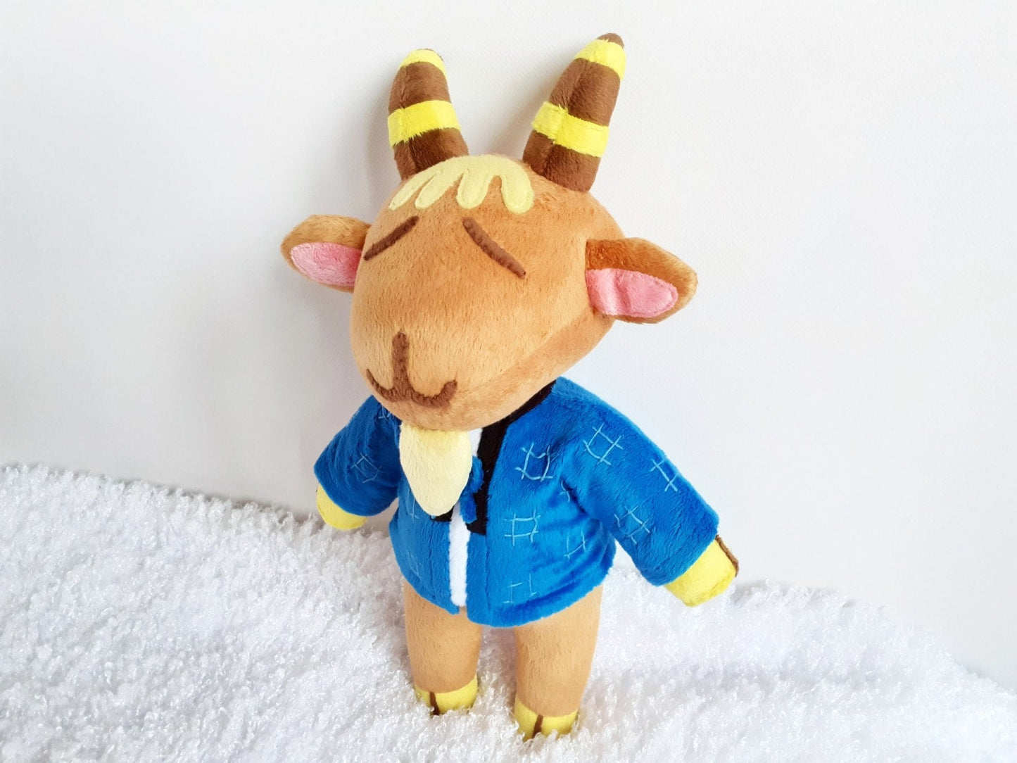 Handmade custom Billy the goat Animal crossing plush