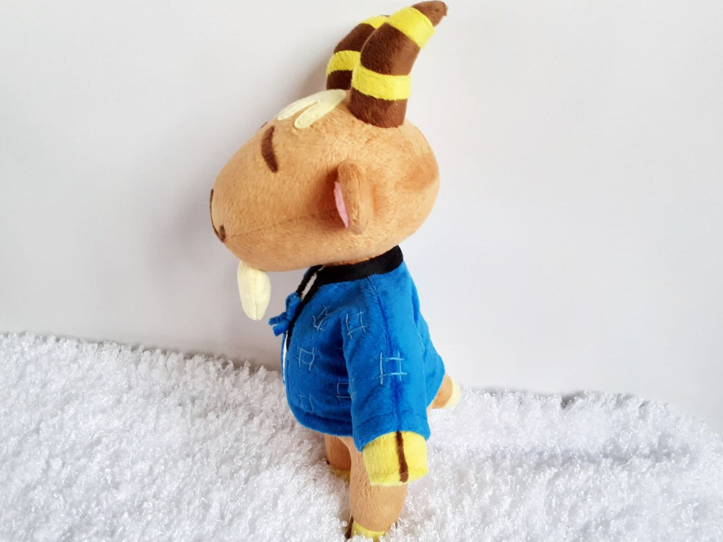 Handmade custom Billy the goat Animal crossing plush