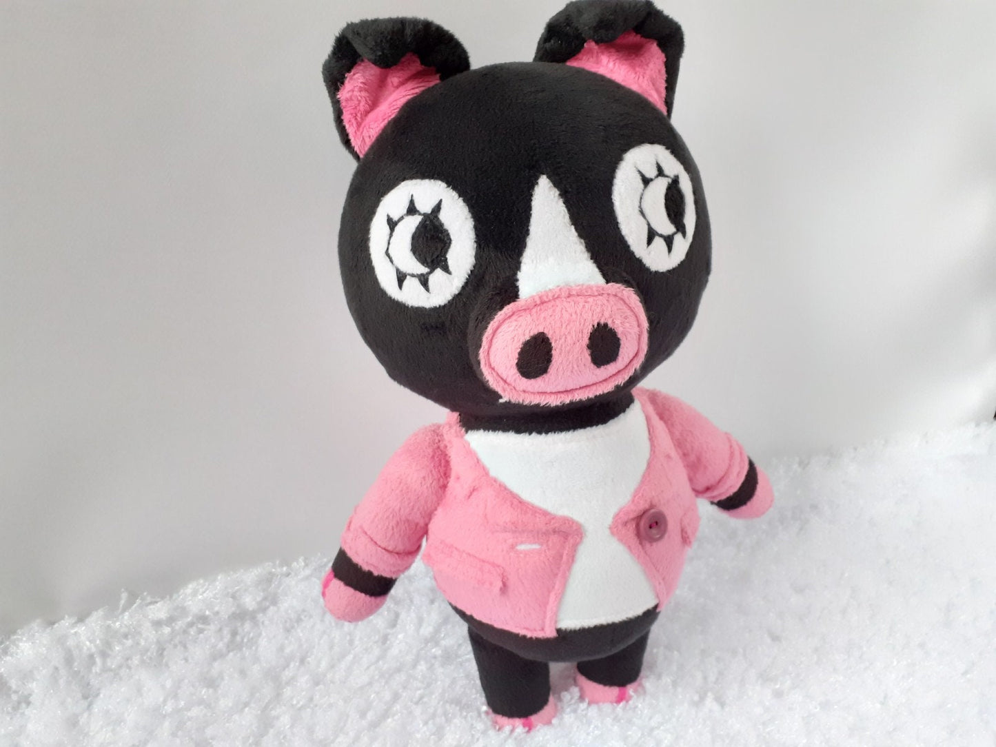 Handmade Agnes the pig Animal Crossing plush