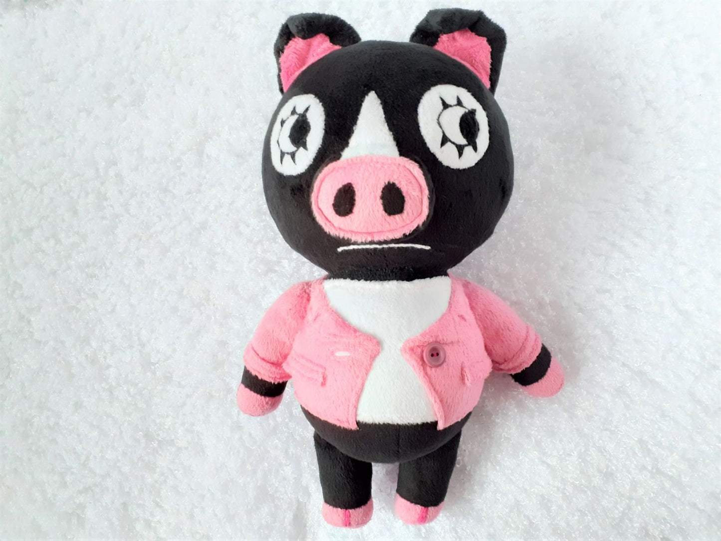 Handmade Agnes the pig Animal Crossing plush