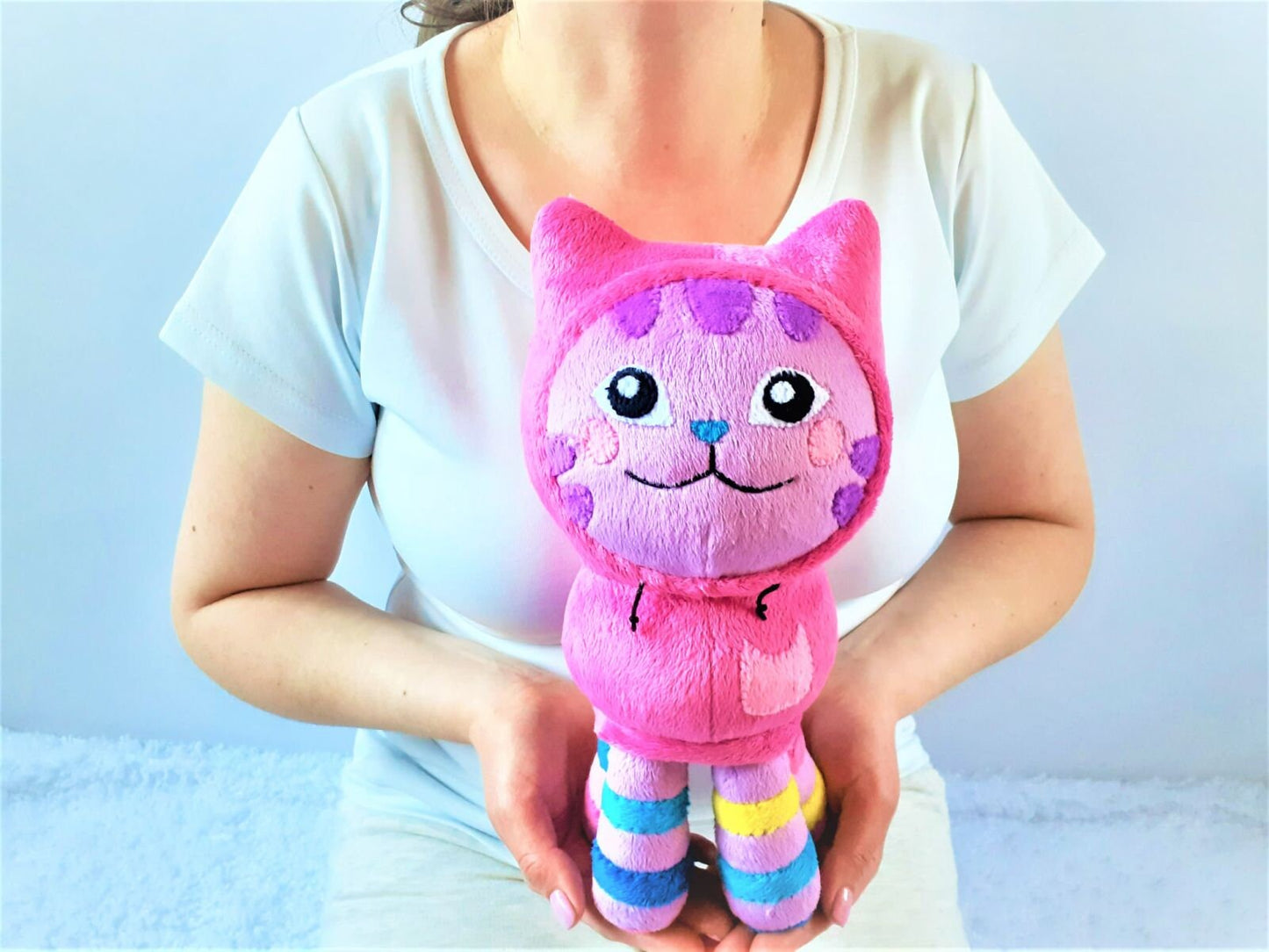 Custom DJ catnip plush