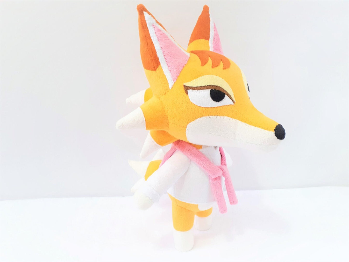 Handmade custom Chief the wolf ACNL plush