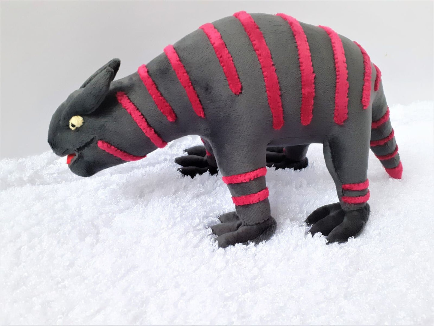 Handmade custom Black Drogmor plush