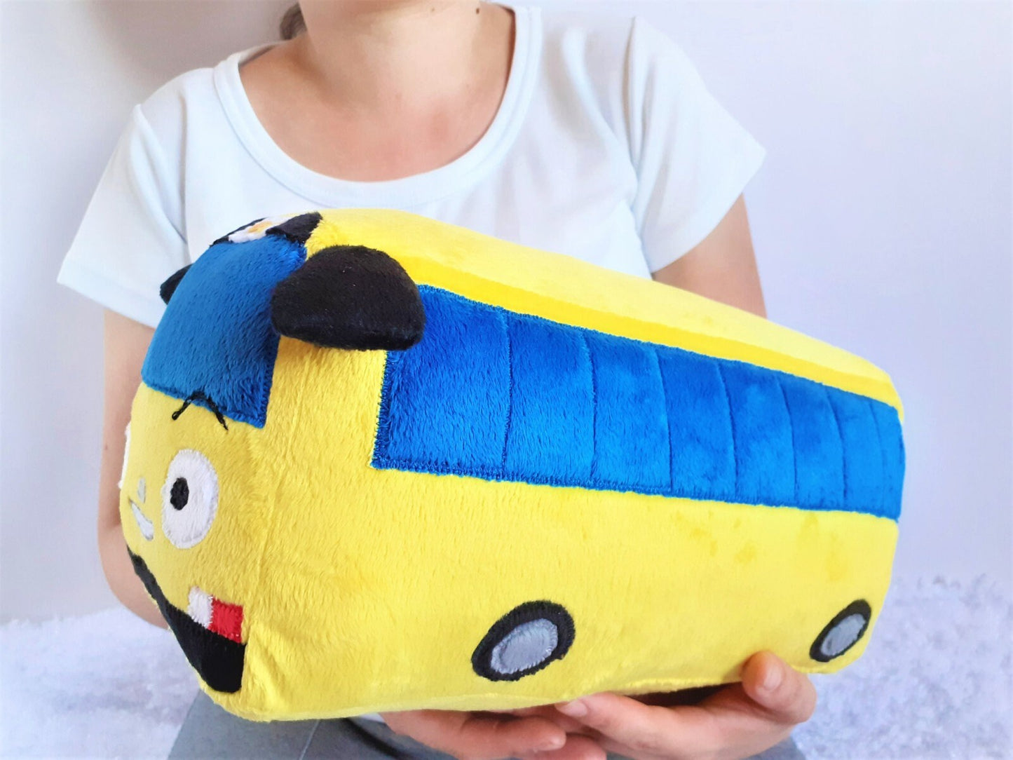 Custom handmade Tayo the little bus plush