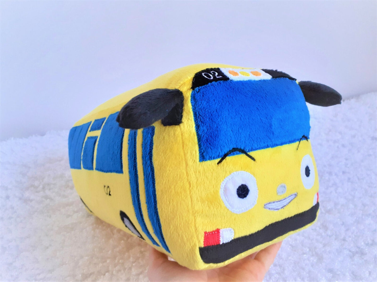 Custom handmade Tayo the little bus plush