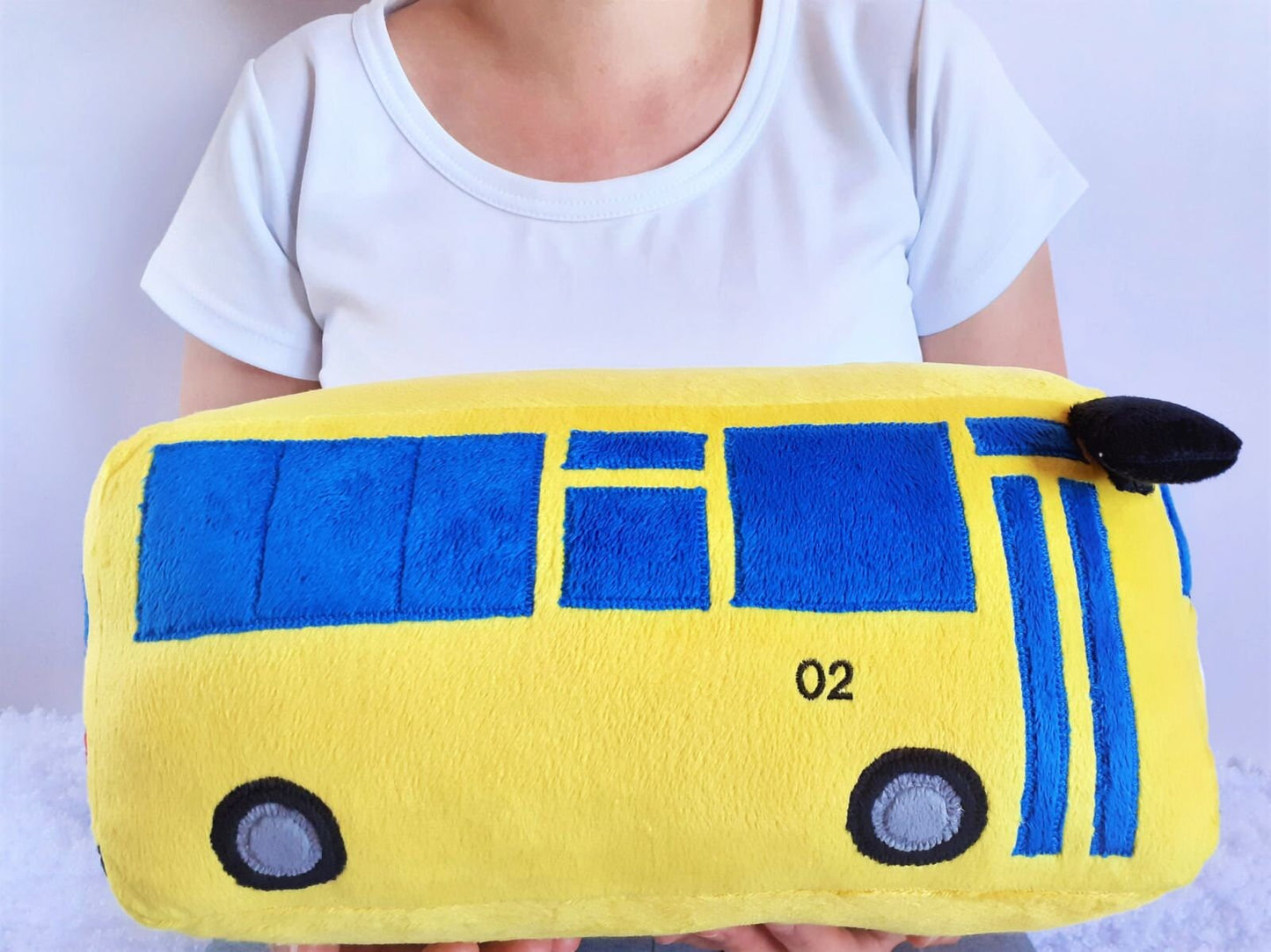 Custom handmade Tayo the little bus plush