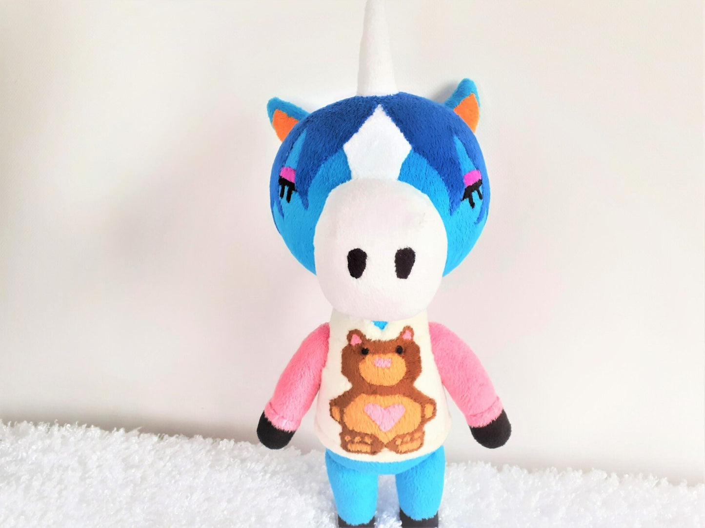 Handmade Julian the horse custom plush