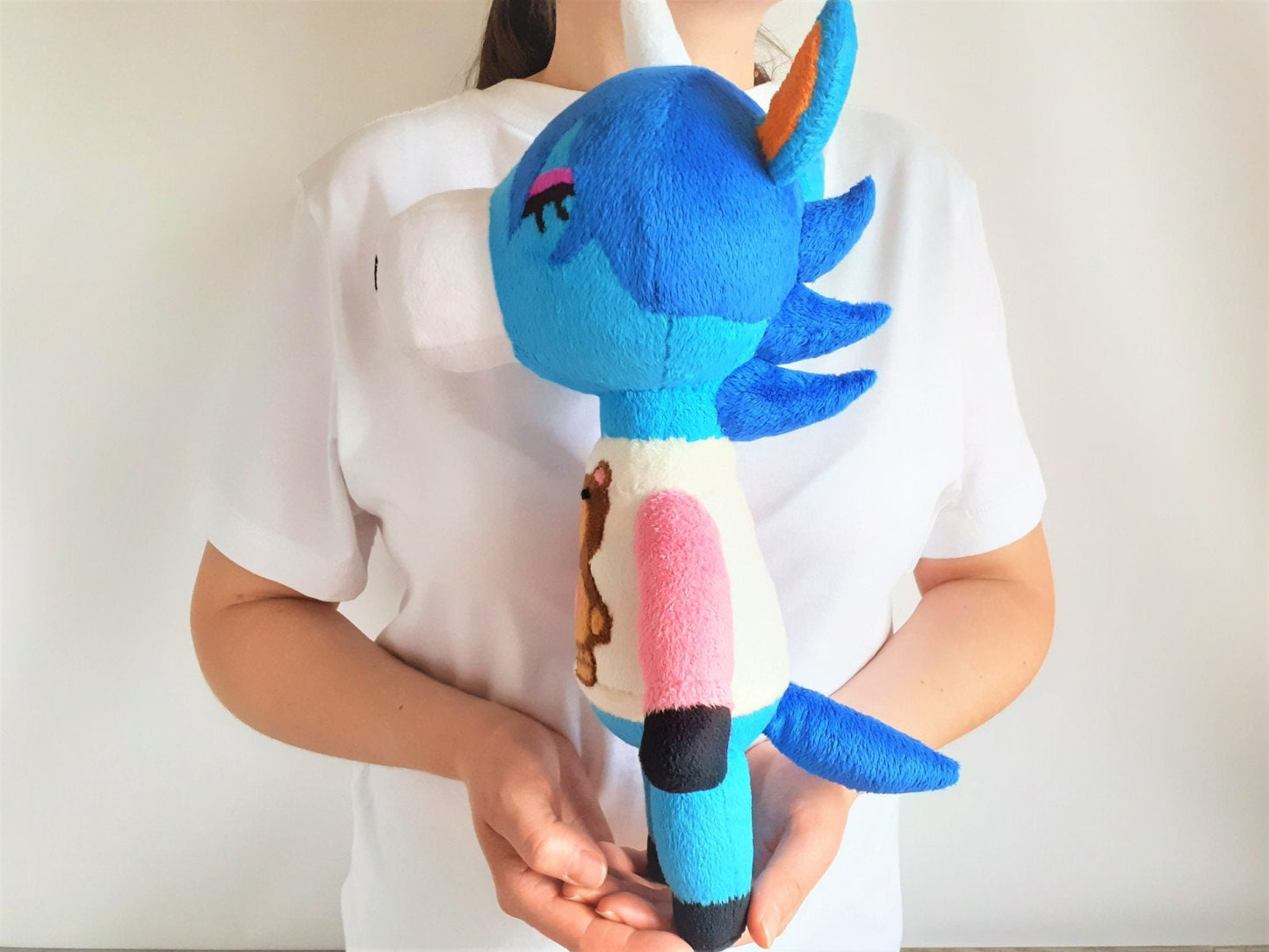 Handmade Julian the horse custom plush