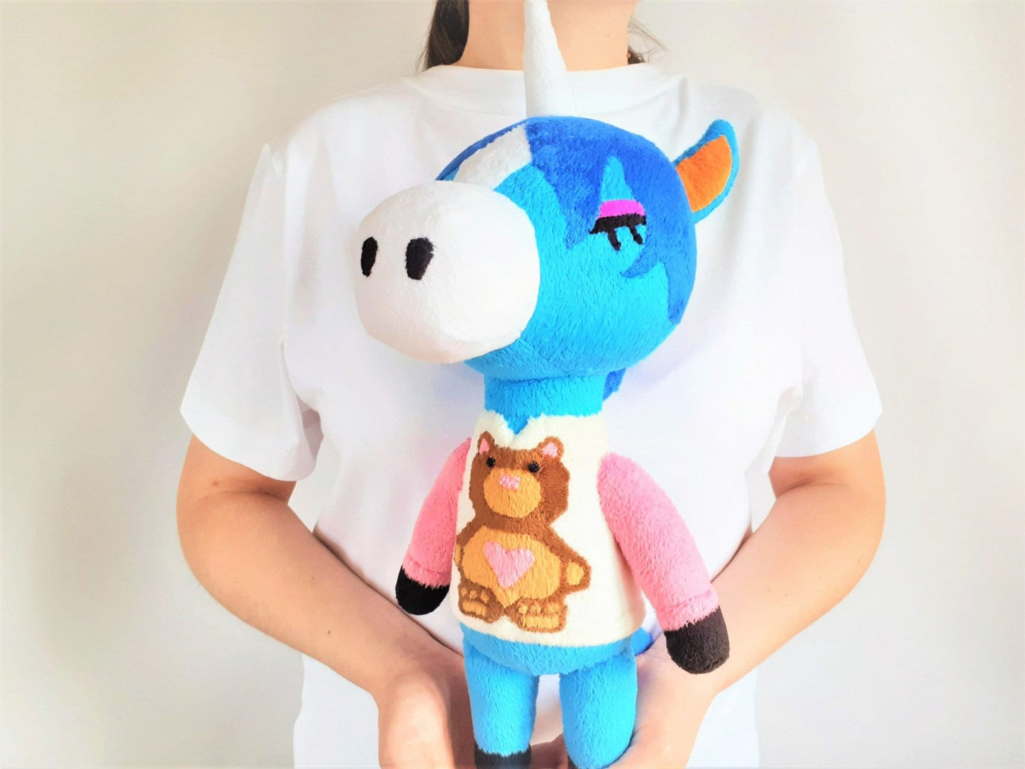 Handmade Julian the horse custom plush