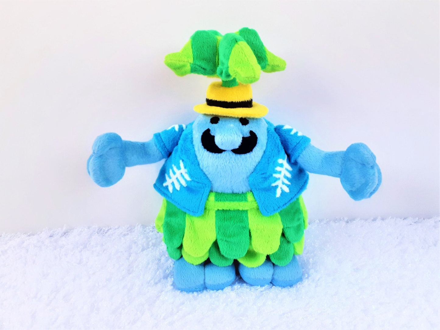 Handmade custom Chuckster Pianta plush