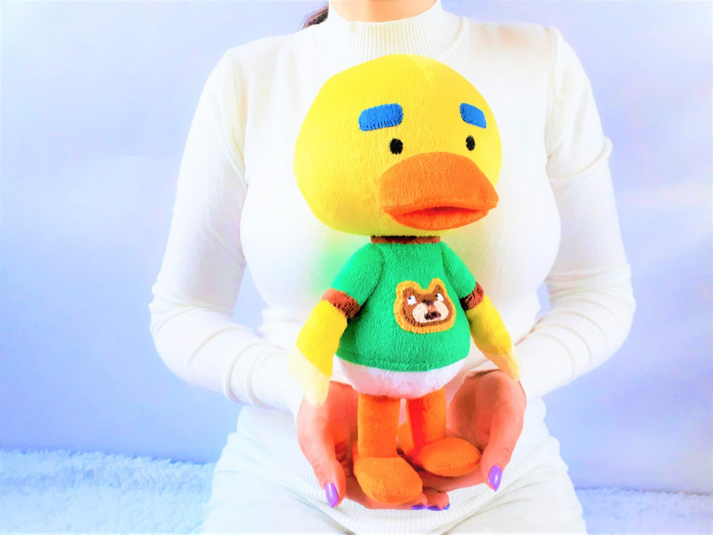 Custom Stuffed Duck Animal Croosing amiibo Plush