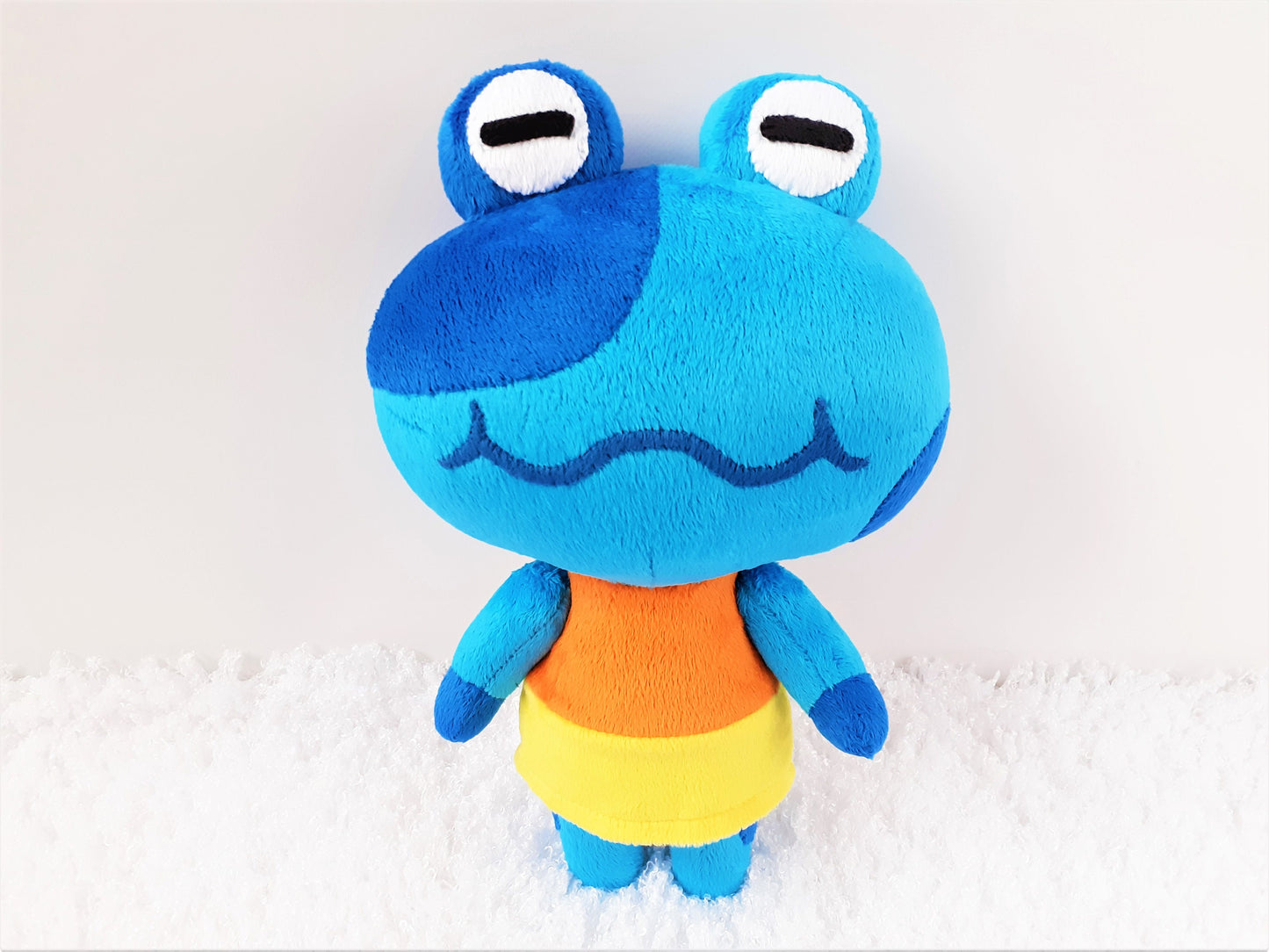 Custom stuffed frog plush