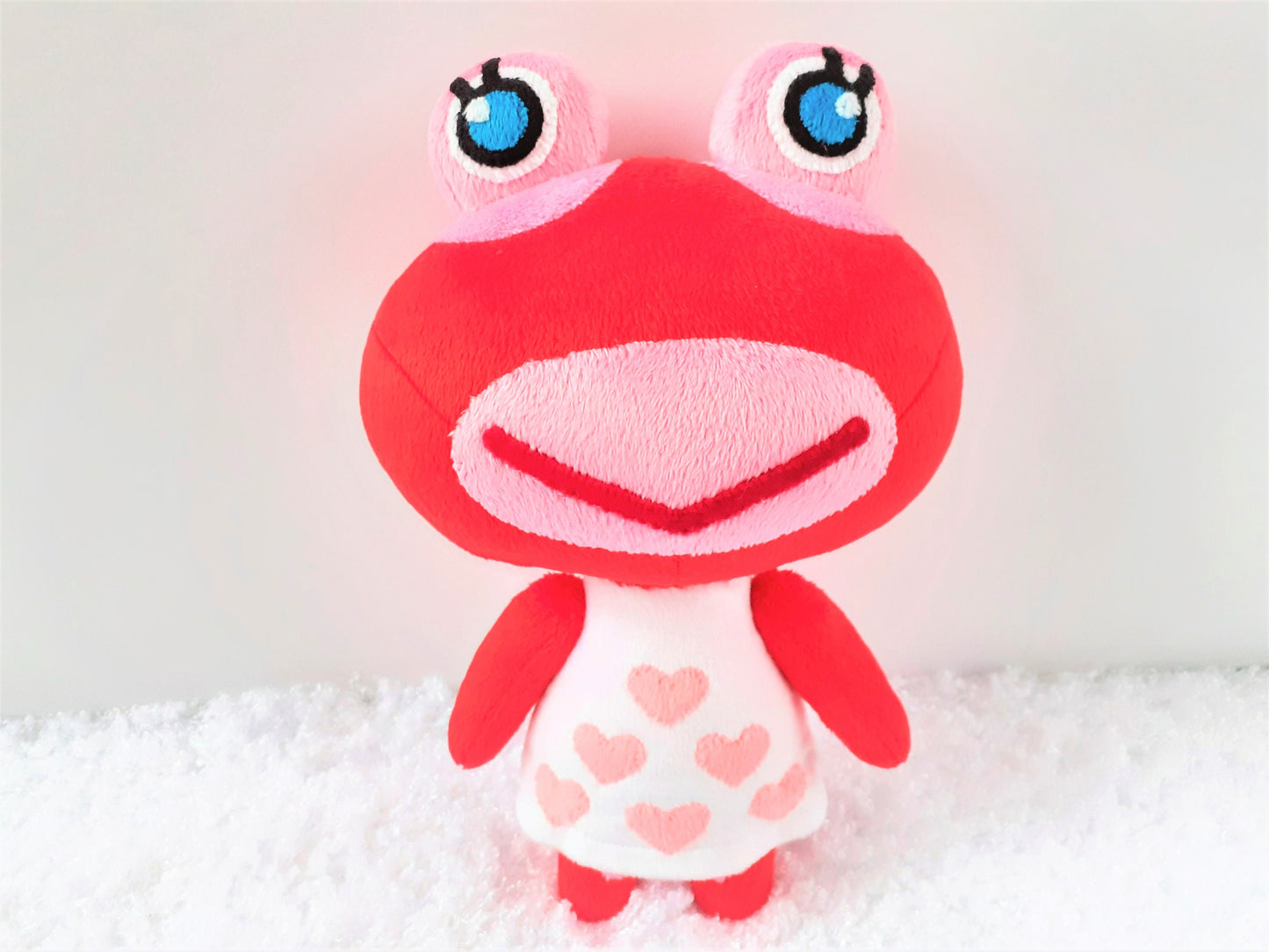 Custom stuffed frog plush