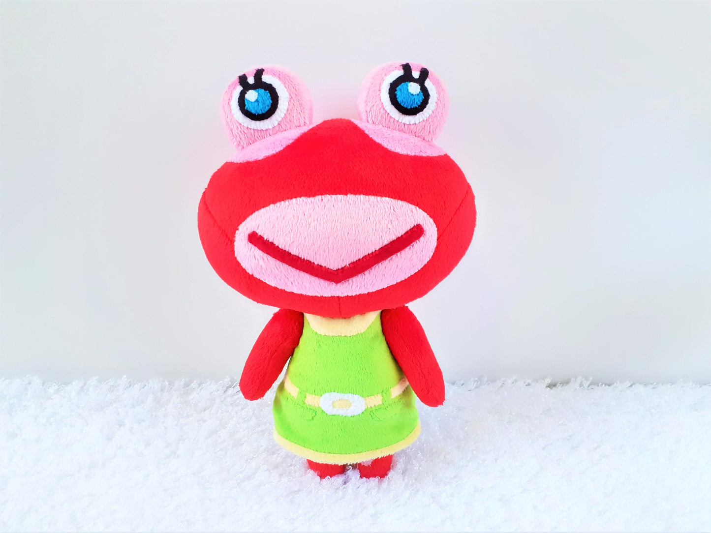 Custom stuffed frog plush