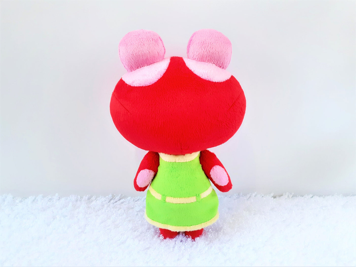 Custom stuffed frog plush