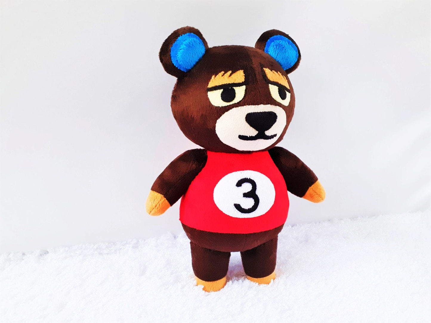 Custom handmade Grizzly Animal Crossing plush