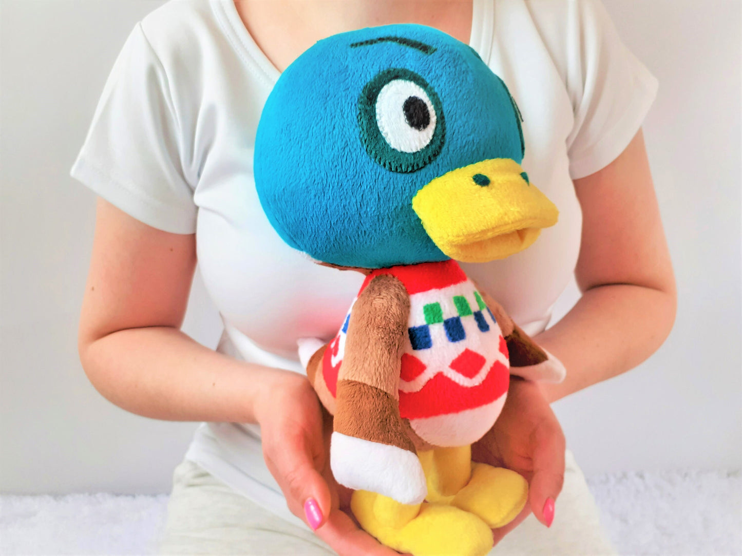 Custom Stuffed Duck Animal Croosing amiibo Plush