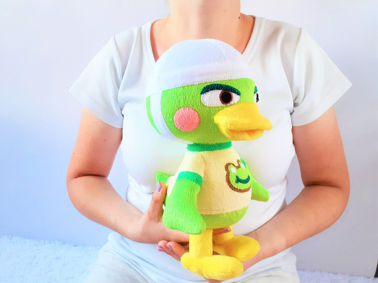 Custom Stuffed Duck Animal Croosing amiibo Plush