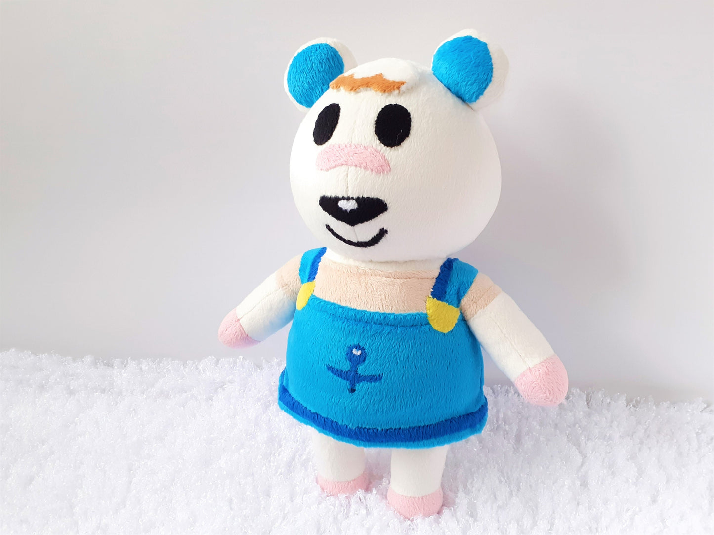 Custom handmade Nate Animal Crossing plush